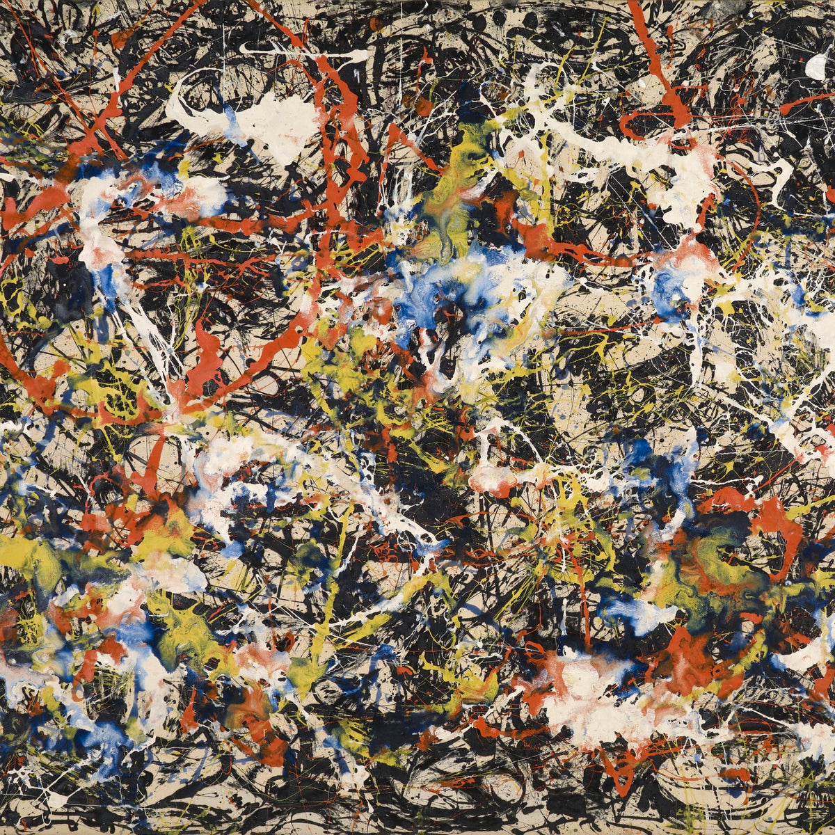 Jackson Pollock Becher | Convergence