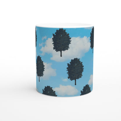 René Magritte Becher | Schwebende Bäume