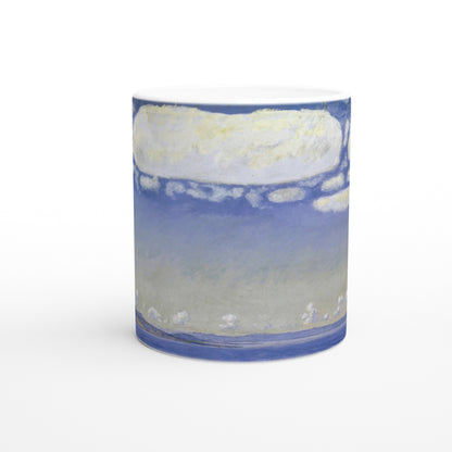 Ferdinand Hodler “Lake Geneva Seen from Chexbres” ceramic mug, museum-quality reproduction of Swiss landscape painting,  11oz (325ml)