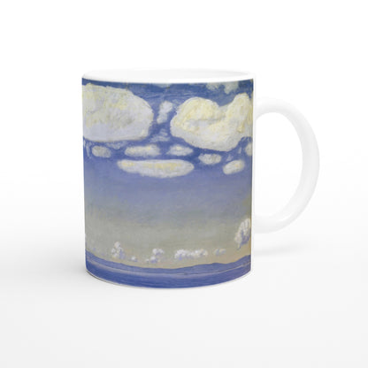 Ferdinand Hodler “Lake Geneva Seen from Chexbres” ceramic mug, museum-quality reproduction of Swiss landscape painting,  11oz (325ml)